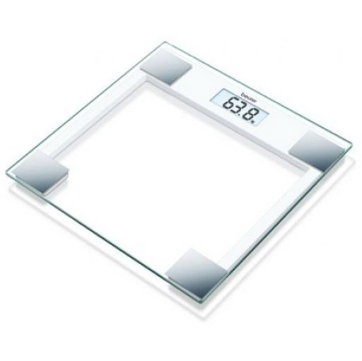 Bascula Pesa De Peso Digital Transparente Digital Vidrio 150 Kilos